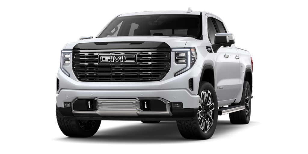 GMC Sierra 2026 versión Denali Ultimate color Polar White Tri-Coat Metallic